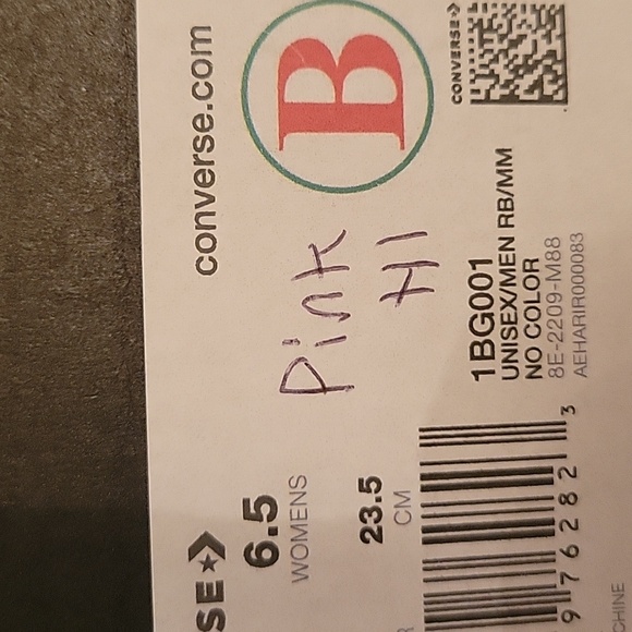 Converse high top Brand new. - Picture 11 of 11